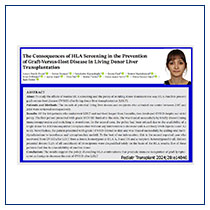 Uzmanlık tezi öğrencim Op. Dr. Damla Ercan’ın yayını